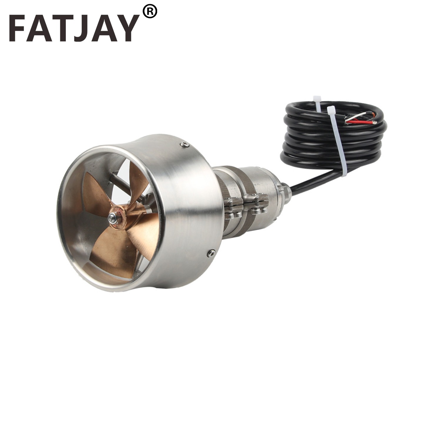 Rc Boat Brushless Motor - Stal nierdzewna 316L FATJAY KYI-8ET-SUS 8KG