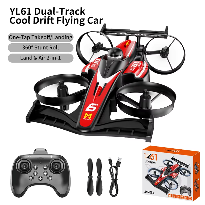 Drone Pro Rc Ufo - Ulepszenie 2026 YL61 Samolot-załącznik RC z