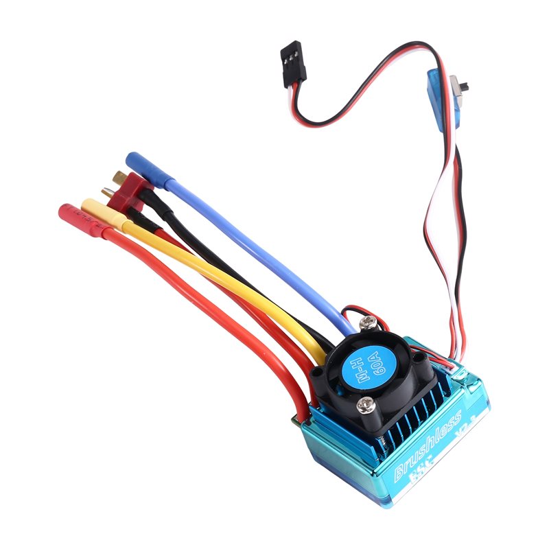 Rc Boat Brushless Motor - Bezszczotkowy regulator obrotów MACH-60A z wtyczką