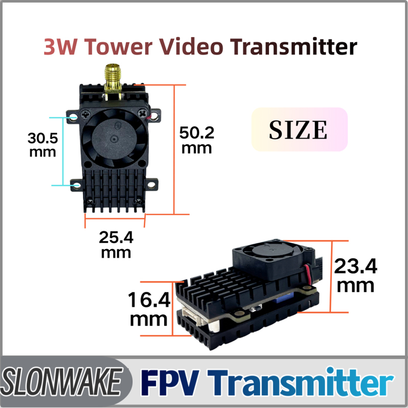 Vtx Video Transmitter - Moduł transmisji wideo FPV SLONWAKE 5.8G