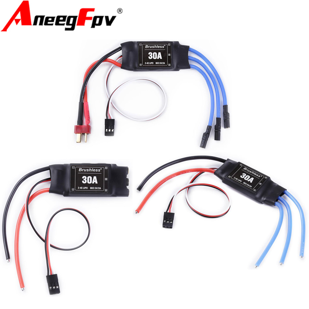 Rc Boat Brushless Motor - XXD 30A 2-4S ESC Bezszczotkowy Regulator