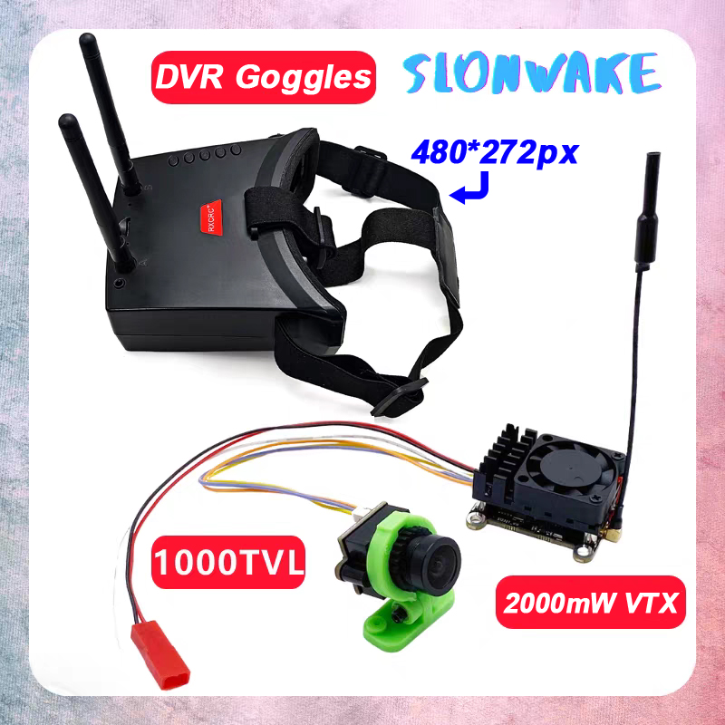 Vtx Video Transmitter - Zasięg ponad 20 km, 5.8 GHz,
