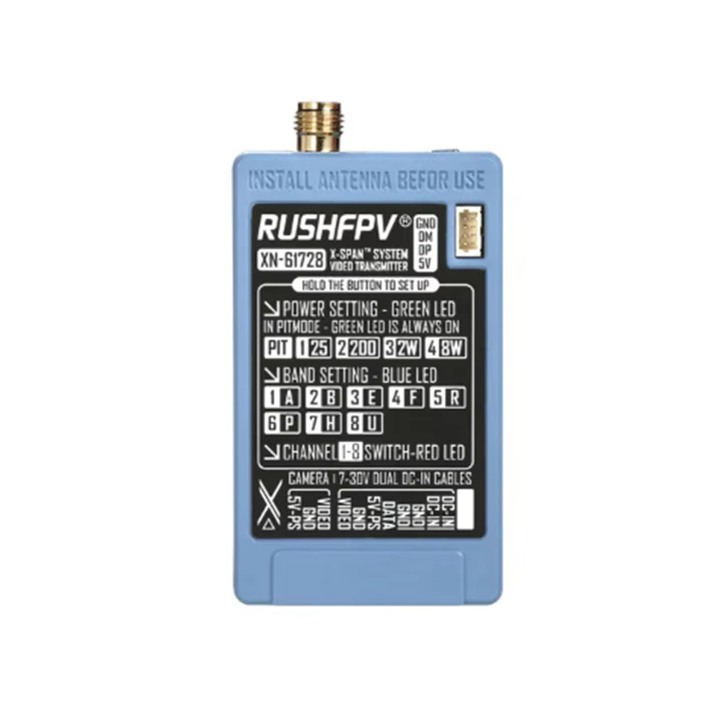 RUSHFPV 6.1‑7.2G 8W X61728 VTX – Vtx Video Transmitter recenzja i cena