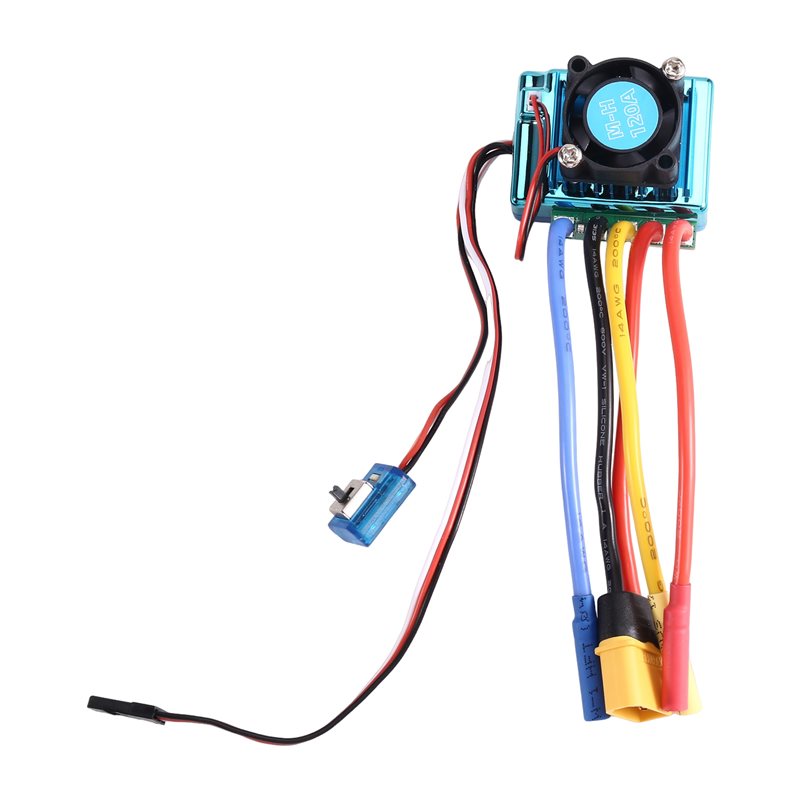 WOWFU-120A Bezszczotkowy regul – Rc Boat Brushless Motor recenzja i cena