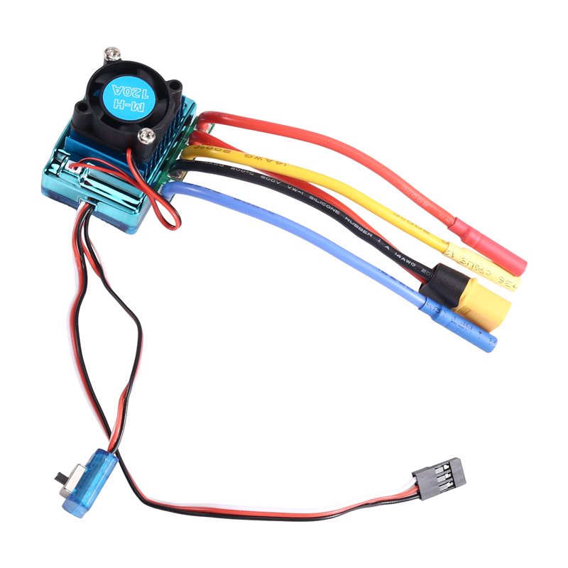WOWFU-120A Bezszczotkowy regul – Rc Boat Brushless Motor recenzja i cena