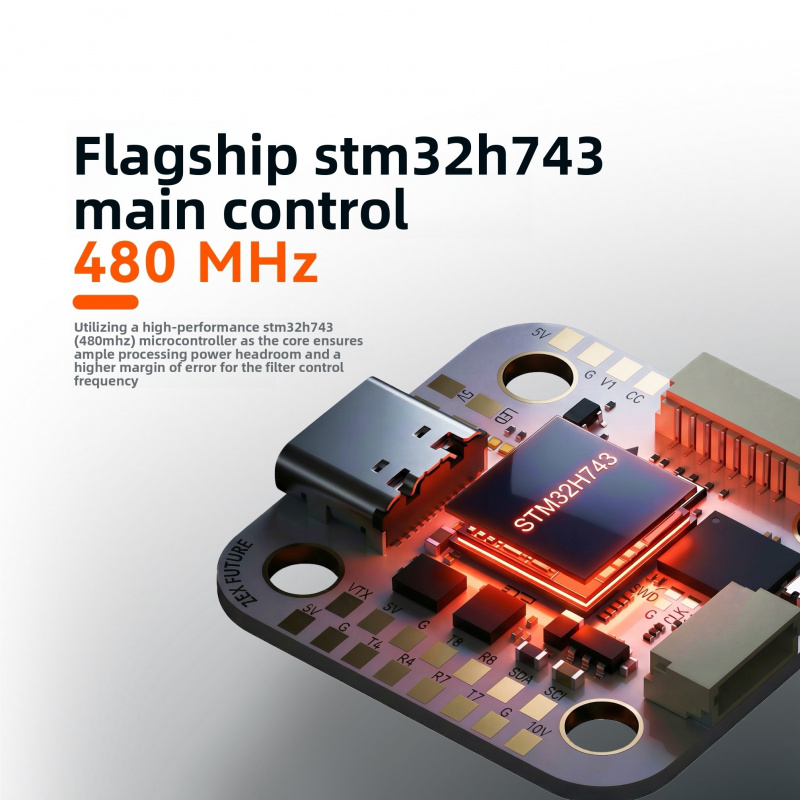 ZEX ATHENA H743 Mini Kontroler – Drone Rc Flight Controller recenzja i cena