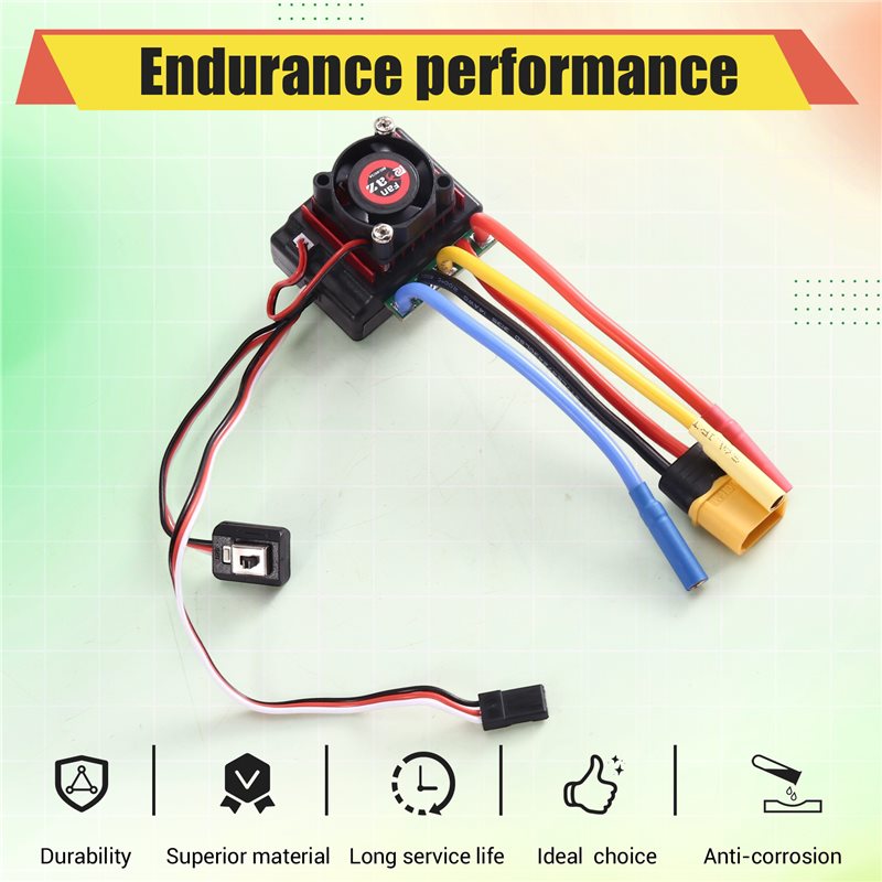 AINY-60A Bezszczotkowy regulat – Rc Boat Brushless Motor recenzja i cena