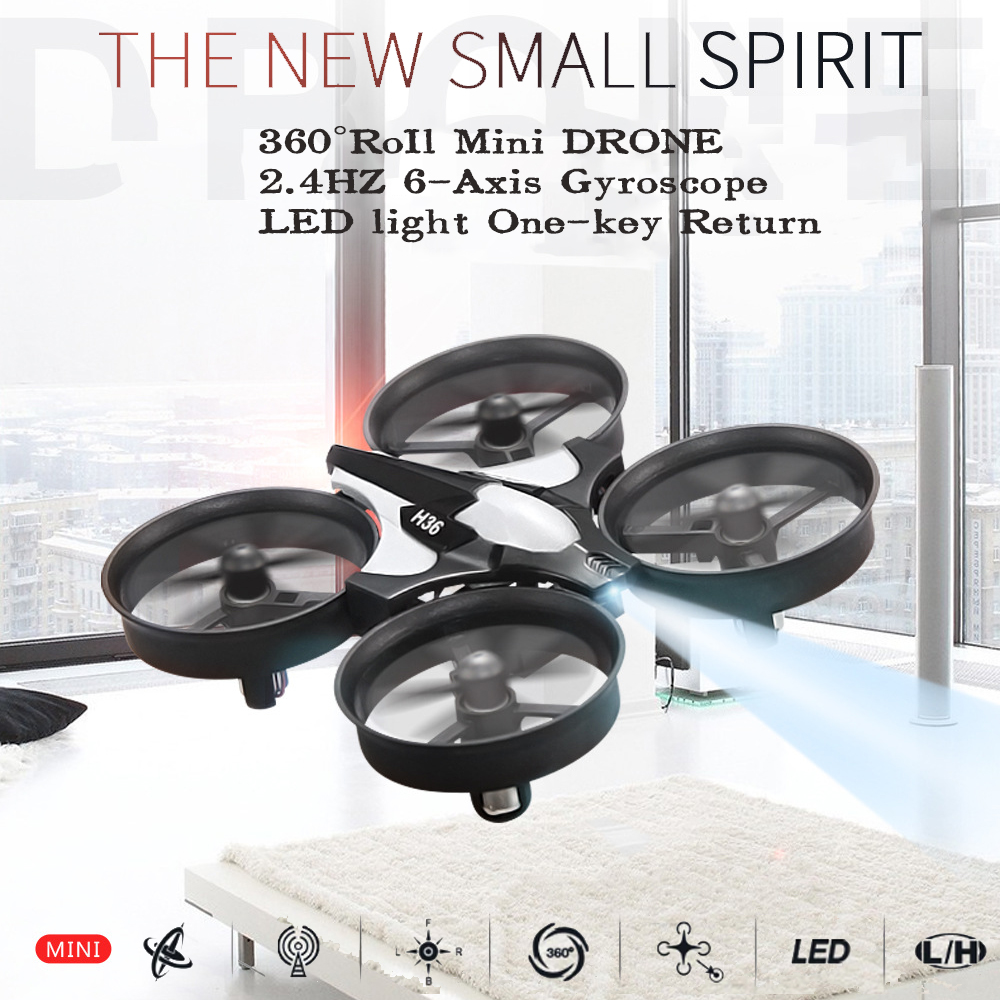 Mini Dron JJRC H36 2.4G 6-osio – Drone Pro Rc Ufo recenzja i cena