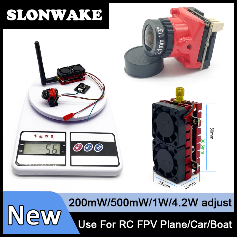 SLONWAKE 5.8G 48CH 4.2W VTX Tr – Vtx Video Transmitter recenzja i cena
