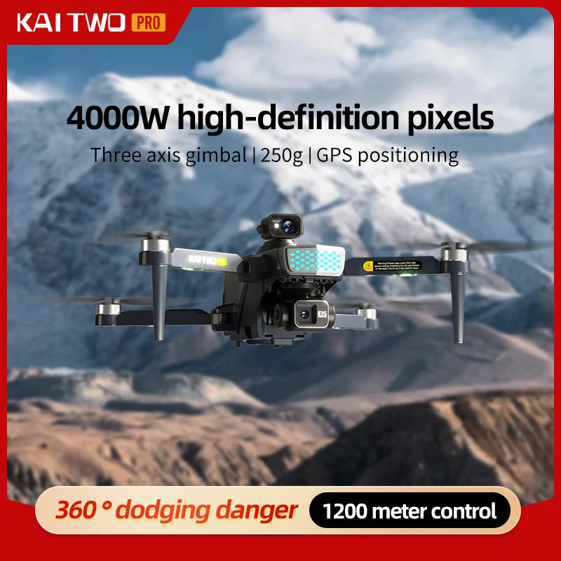 KAI TWO Pro Drone Drone 4K kam – Drone Two Rc Way recenzja i cena