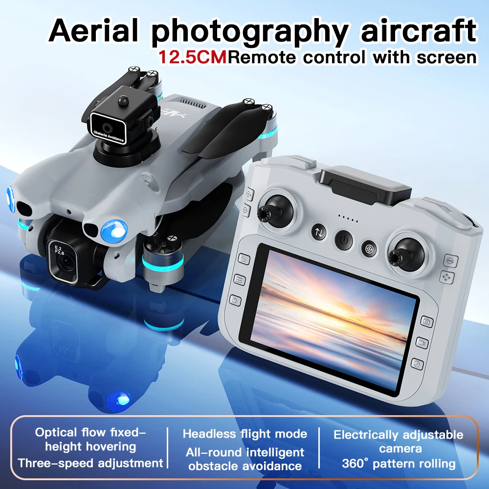 Dron AE5 Pro 8K HD, ekran 4,5  – Drone Pro Rc Ufo recenzja i cena