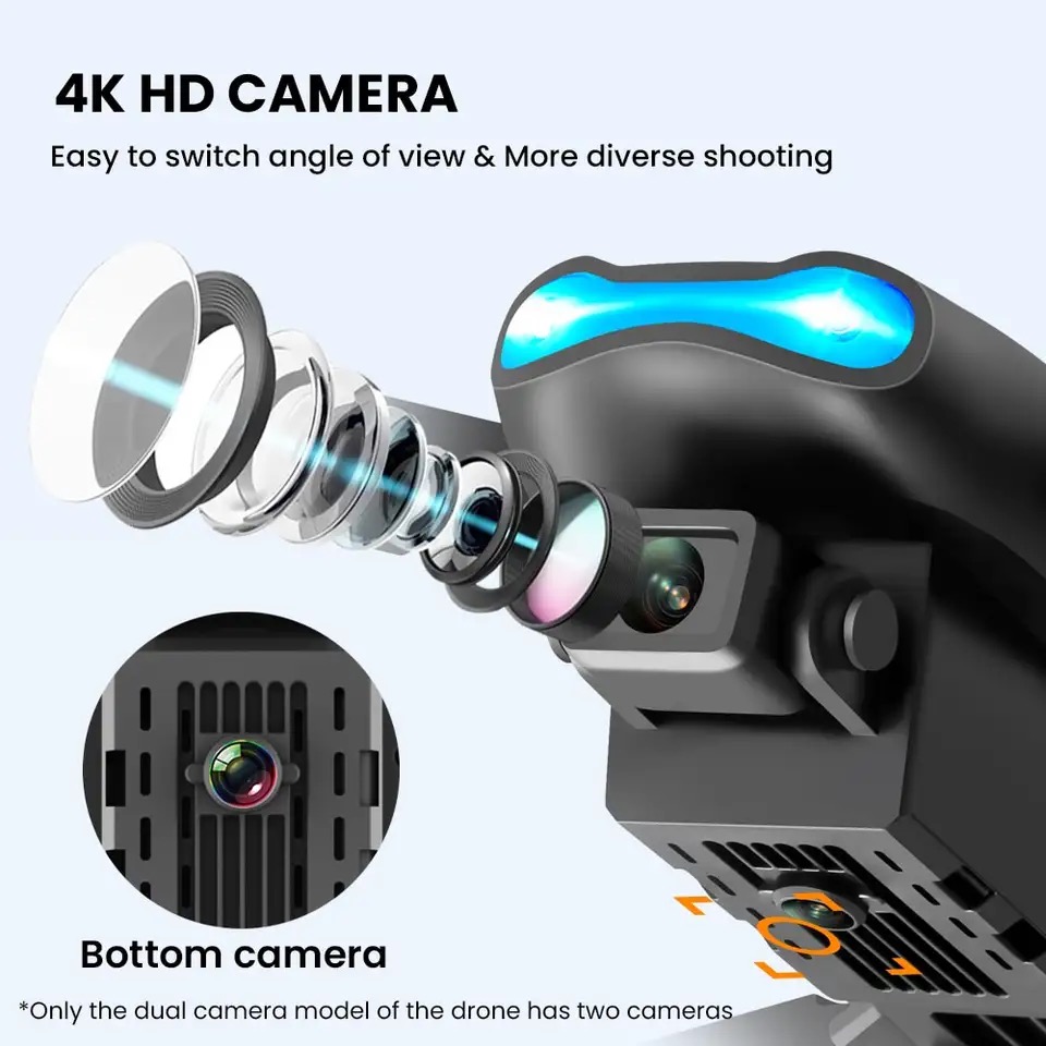 Nowy mini dron E99 4K WIFI HD  – Drone Pro Rc Ufo recenzja i cena