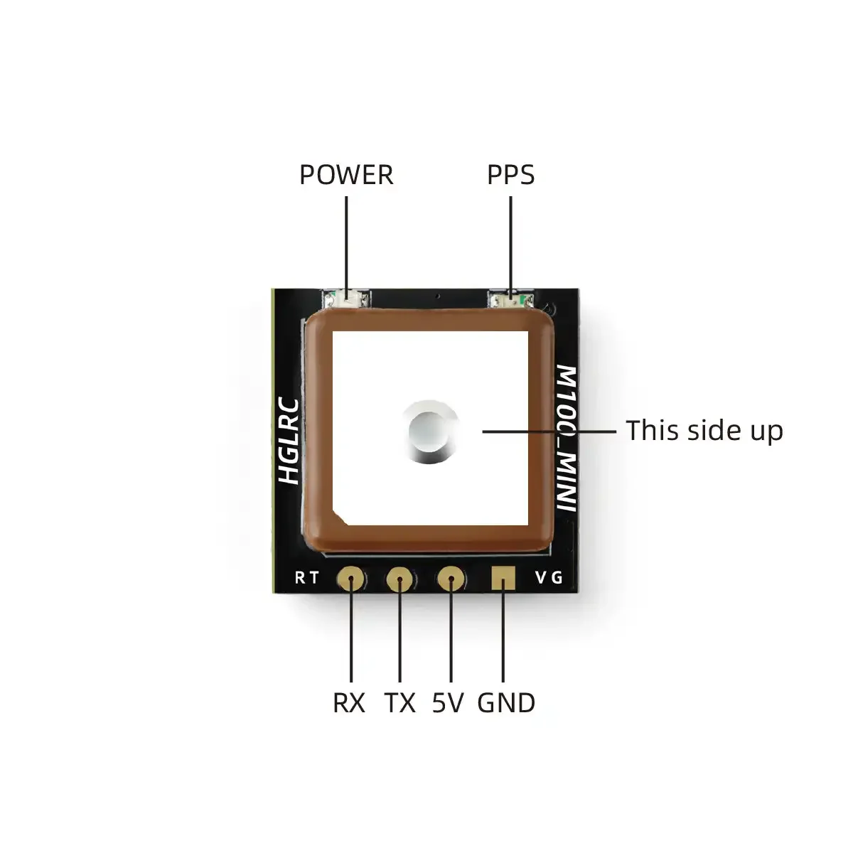 Moduł GPS HGLRC M100 Mini, chi – Drone Rc Kit recenzja i cena